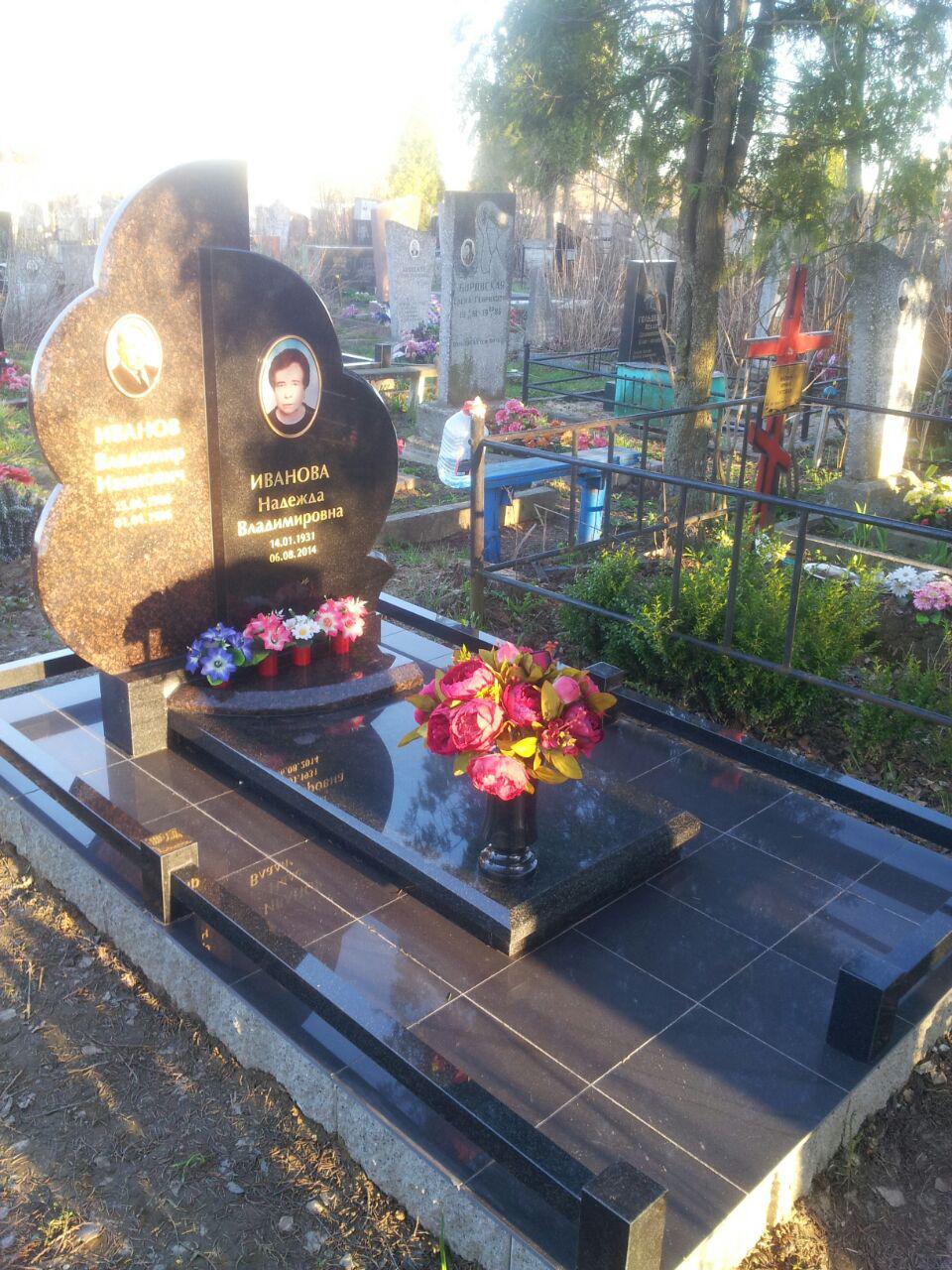 благоустройство памятников на кладбище