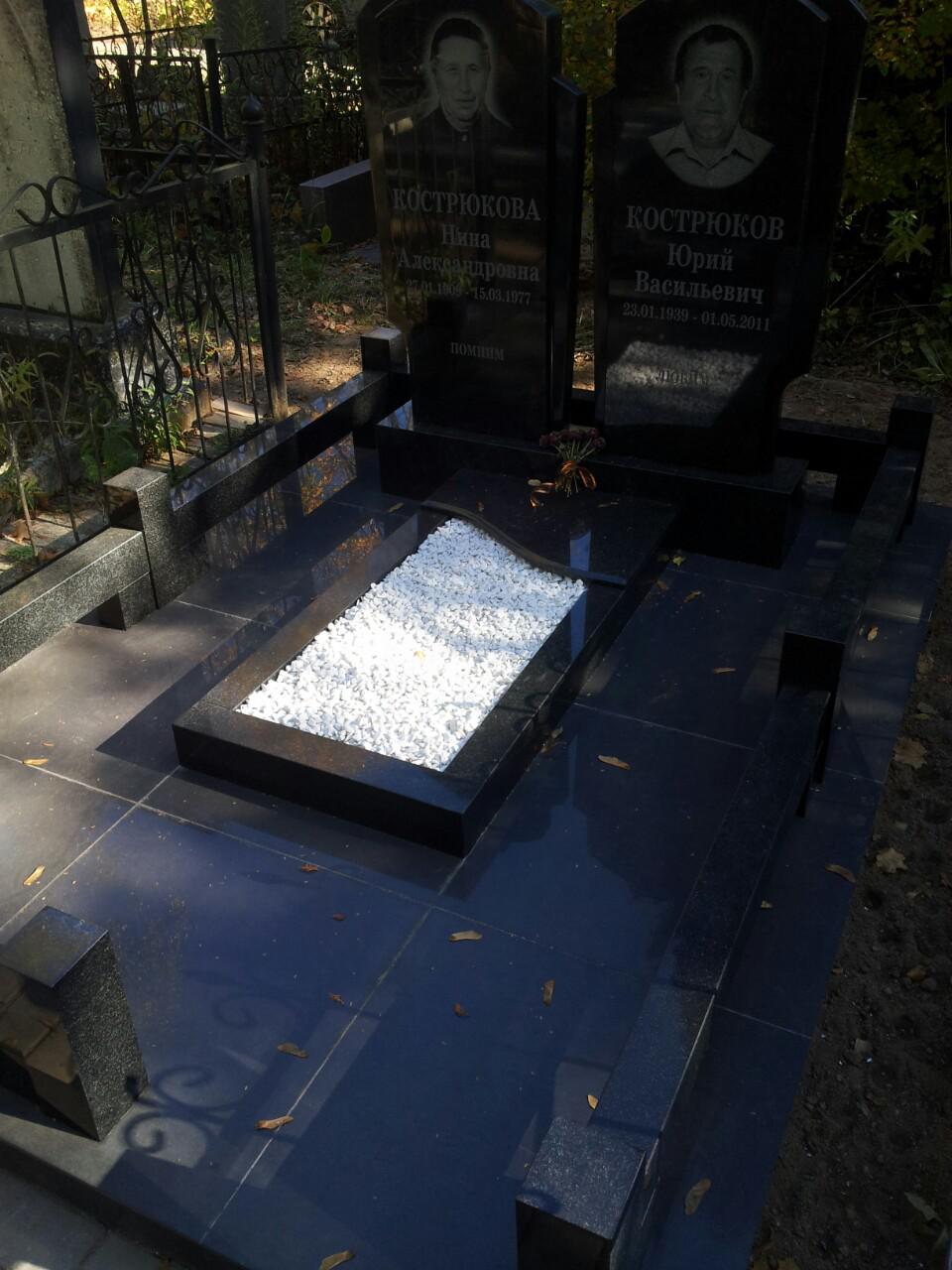 оформление могил на кладбище