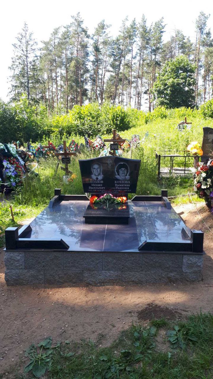 стоимость установки памятника на могилу